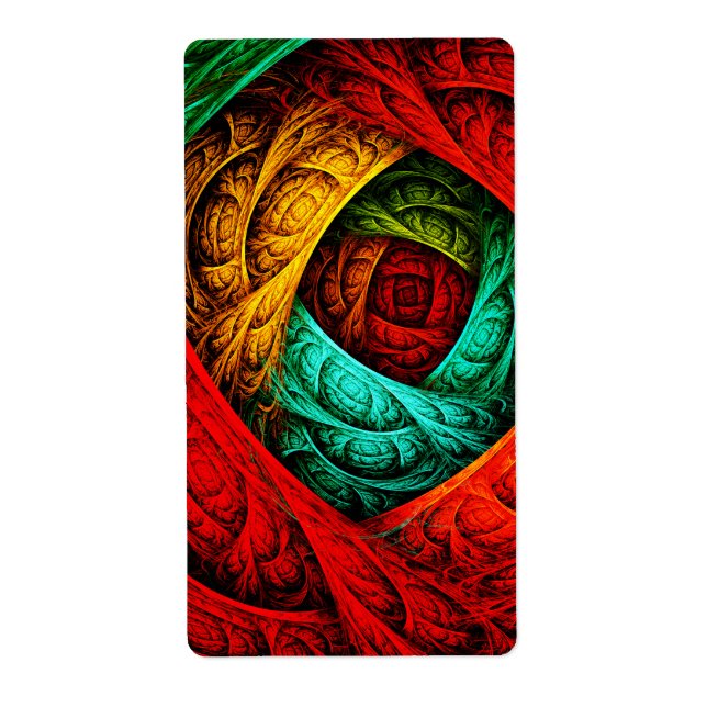 Colourful Artistic Modern Abstract Art Pattern #09 (Front)