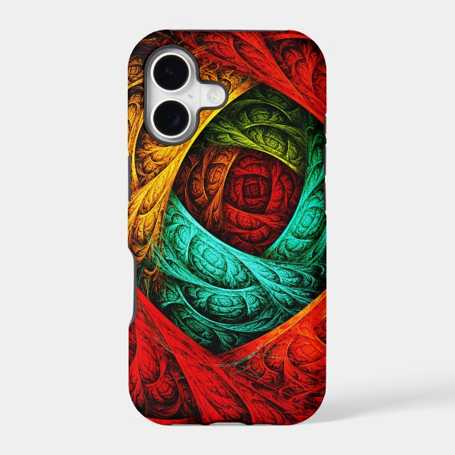 Colourful Artistic Modern Abstract Art Pattern #09 (Back)