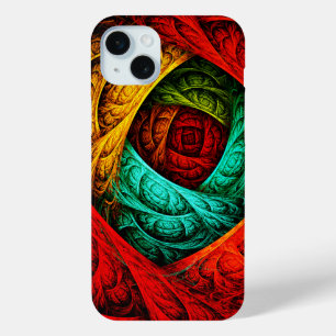 Colourful Artistic Modern Abstract Art Pattern #09 iPhone 15 Mini Case
