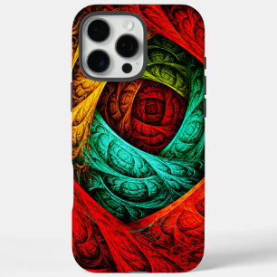 Colourful Artistic Modern Abstract Art Pattern #09 iPhone 16 Pro Max Case