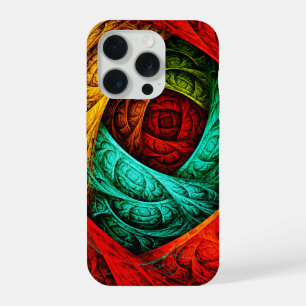 Colourful Artistic Modern Abstract Art Pattern #09 iPhone 15 Pro Case