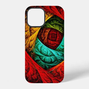 Colourful Artistic Modern Abstract Art Pattern #09 iPhone 12 Case