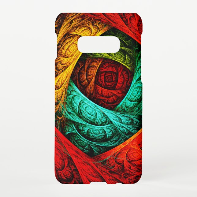 Colourful Artistic Modern Abstract Art Pattern #09 Samsung Galaxy Case (Back)