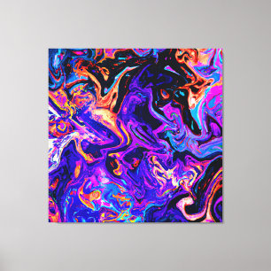 Colourful Artistic Patterns Canvas Print
