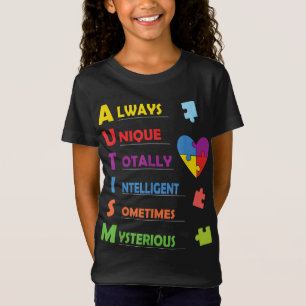 Colourful ASD Design for Proud Parents of an Autis T-Shirt