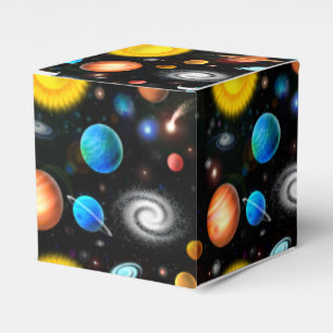 Colourful Astronomy Space Favour Box