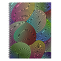 colourful asymmetrical abstract shapes