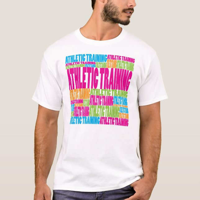 Colourful Athletic Training T-Shirt (Front)