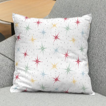 Colourful Atomic Starburst Mid Century Pattern