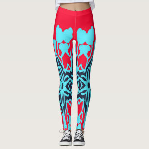 Colourful attractive fabric pattern Legging design