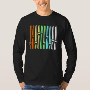 Colourful Audio Engineer Sound Vu Metre T-Shirt