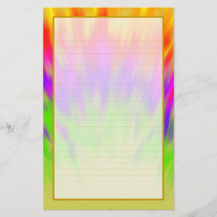 Colourful Aurora I Fine Lined Stationery