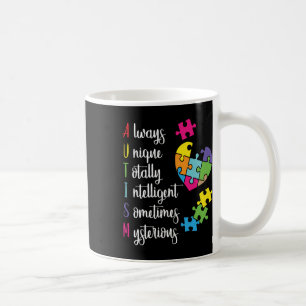 Colourful Autism Awareness Gift Design For Asd Coffee Mug