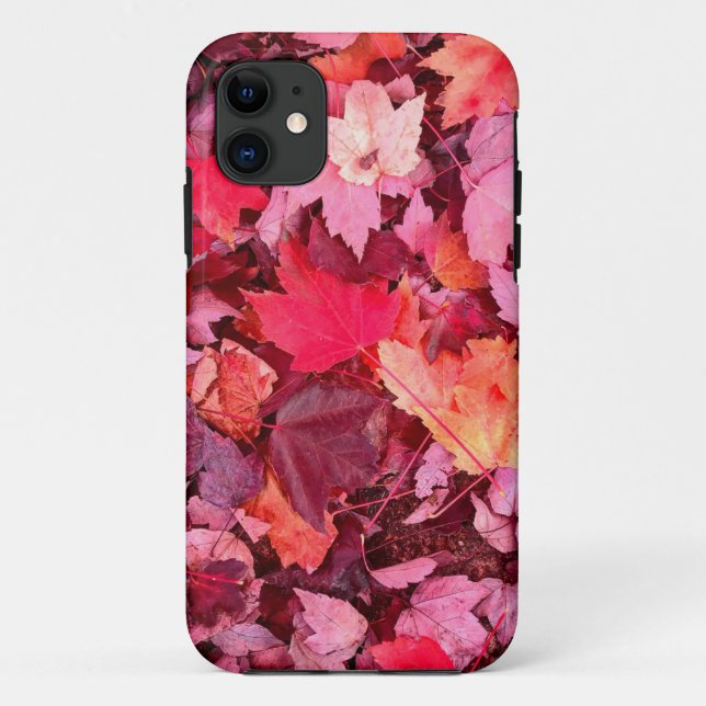 Colourful Autumn Leaves Case-Mate iPhone Case (Back)
