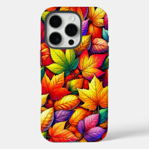 Colourful Autumn Leaves Phone Case