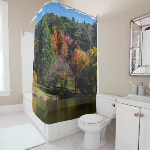 Colourful Autumn Tree Botanical Landscape Nature Shower Curtain