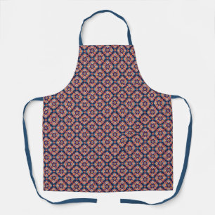 Colourful Aztec Geometric Pattern Apron