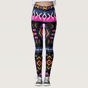 Colourful Aztec Leggings