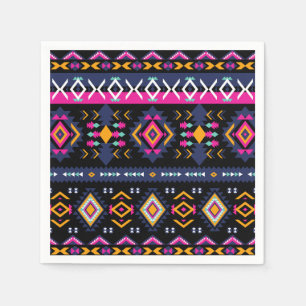 Colourful Aztec Napkin
