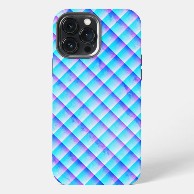 Colourful Background Texture  Squares  iPhone Case (Back)