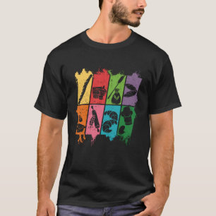 Colourful Baking Bread Maker Baker Cooking T-Shirt