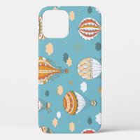 Colourful Balloons Festive Pattern Design