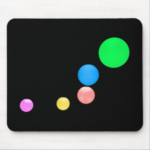 Colourful Balls Mouse Pad