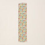 Colourful Balls of Wool Pattern Scarf<br><div class="desc">Illustrated balls of wool in polka dot pattern on colourful,  quirky scarf.</div>