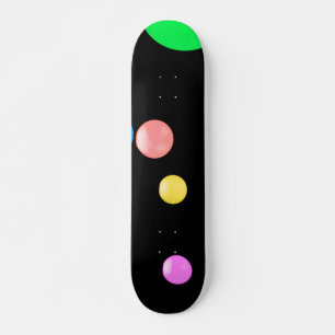 Colourful Balls Skateboard