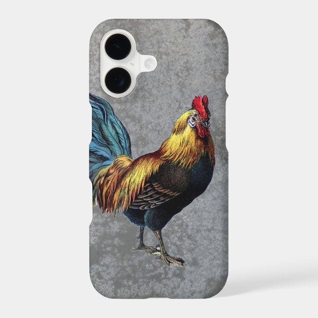 Colourful Bantam Rooster (Back)
