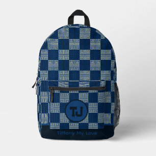 Colourful Basketball Sporty Custom Backpack