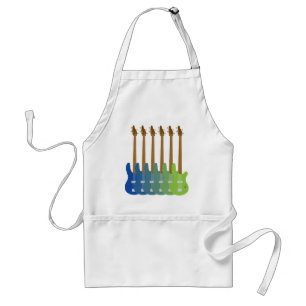 Colourful Bass Guitars Standard Apron