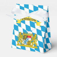 Colourful Bavarian Flag Oktoberfest Party