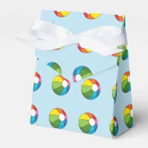 Colourful Beach Ball Favour Box