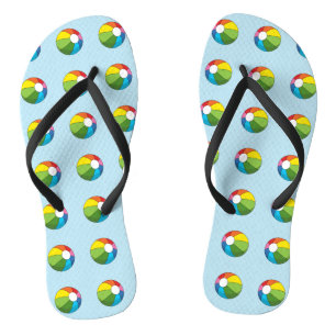 Colourful Beach Ball Jandals