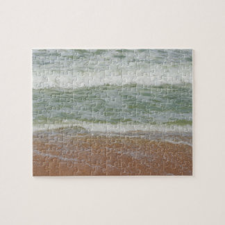 Colourful Beach Ocean Sand Sea Nature Photography Jigsaw Puzzle