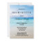 Colourful Beach Rehearsal Dinner Invitation