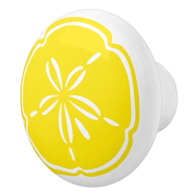 Colourful Beach Shell Sand Dollar Drawer Knobs (Right)