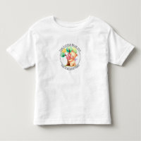 Colourful Bear Candy Tree Childrens Toddler T-Shir