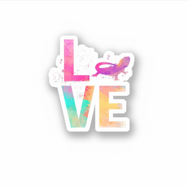 Colourful Bearded Dragon Mum Gifts Bearded Dragon  (Front)