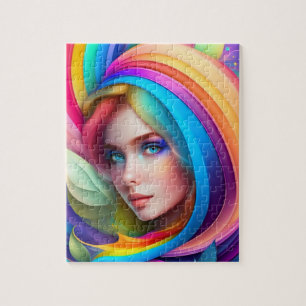 Colourful Beautiful Fairy Jigsaw Puzzle