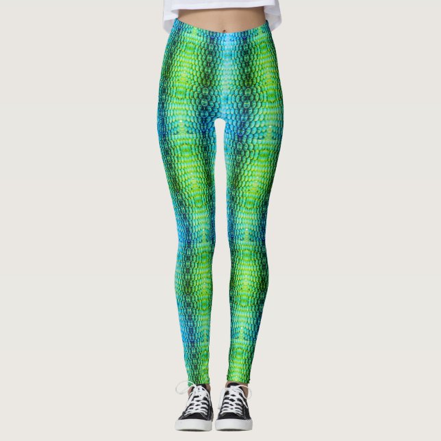 Colourful Beehive Leggings (Front)