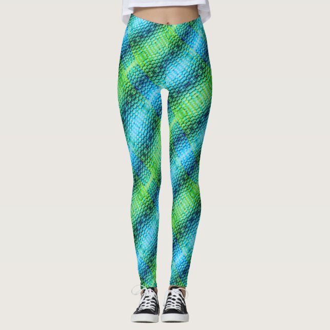 Colourful Beehive Leggings (Front)
