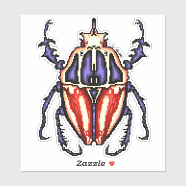 Colourful beetle  (Sheet)