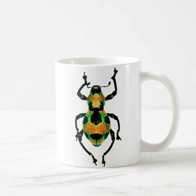 Colourful beetle mug (Right)