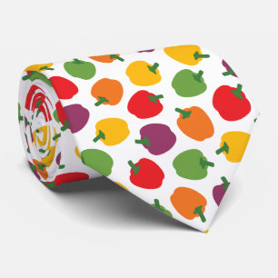 Colourful Bell Peppers Tie