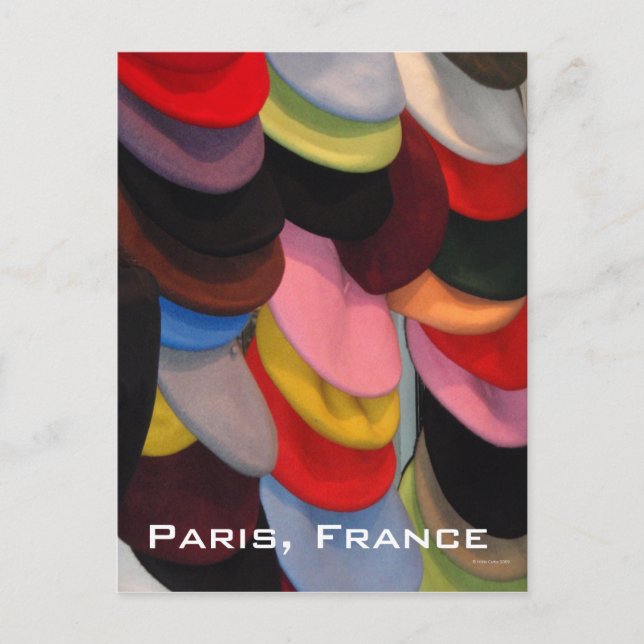 Colourful Berets Postcard (Front)
