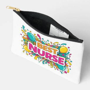 Colourful Best Nurse Cosmetic Bag