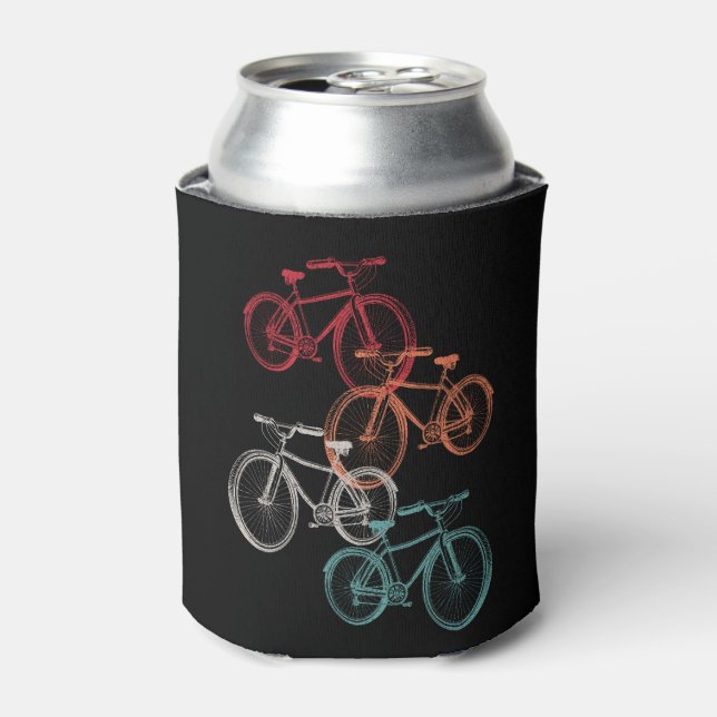 Colourful bicycles can cooler (Can Front)