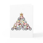 Colourful Bicycles Christmas Tree Ornament Gifts